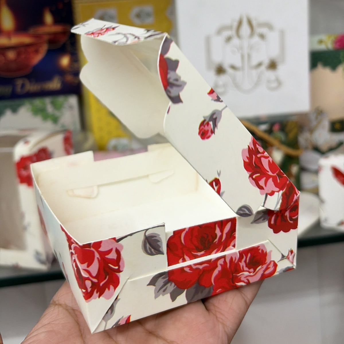 4 Cavity Chocolate Packaging Box