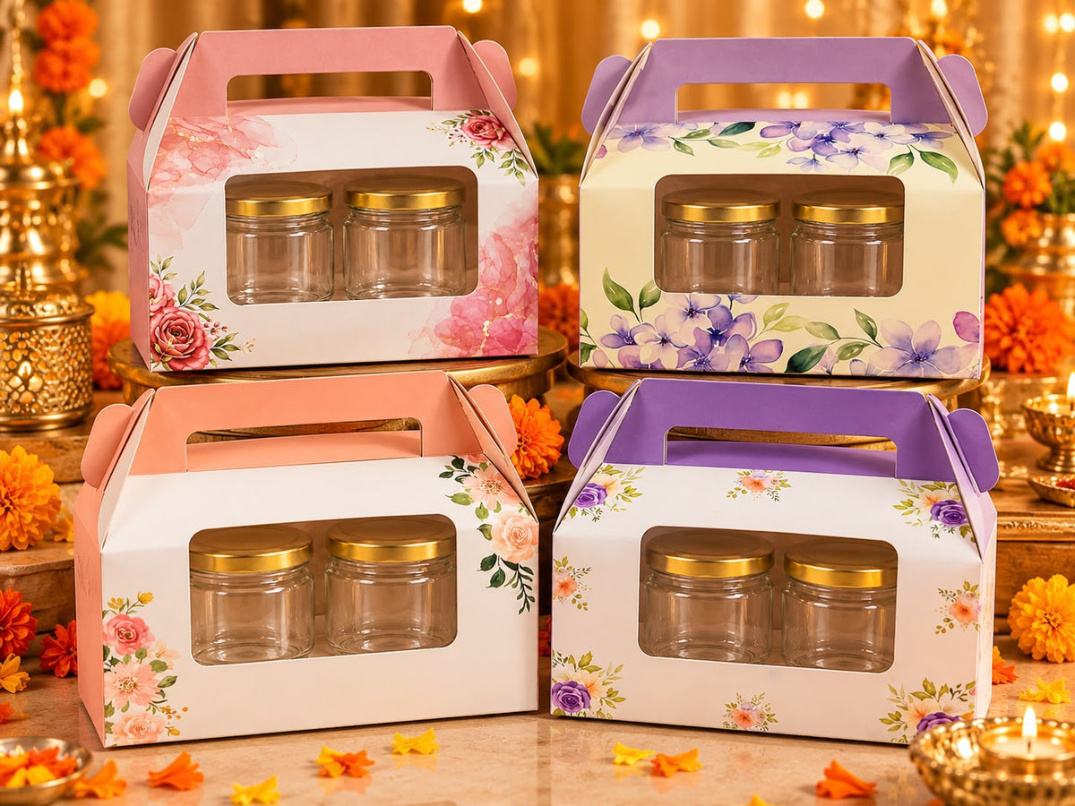 2 Jar Packaging Box