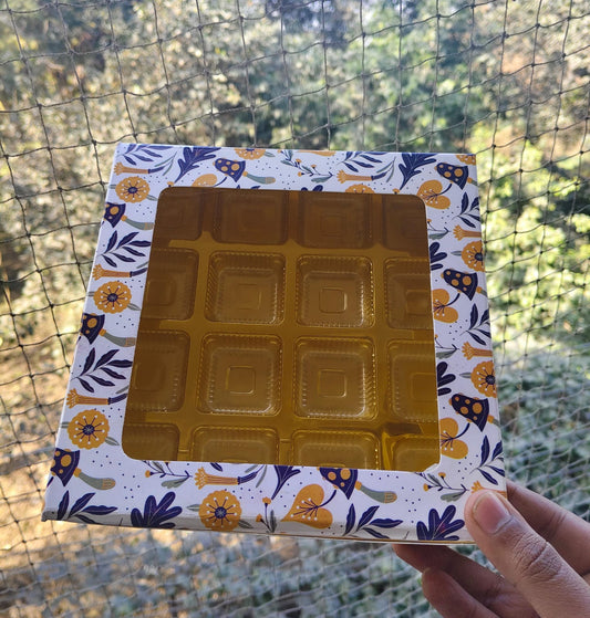 16 Cavity Chocolate Box