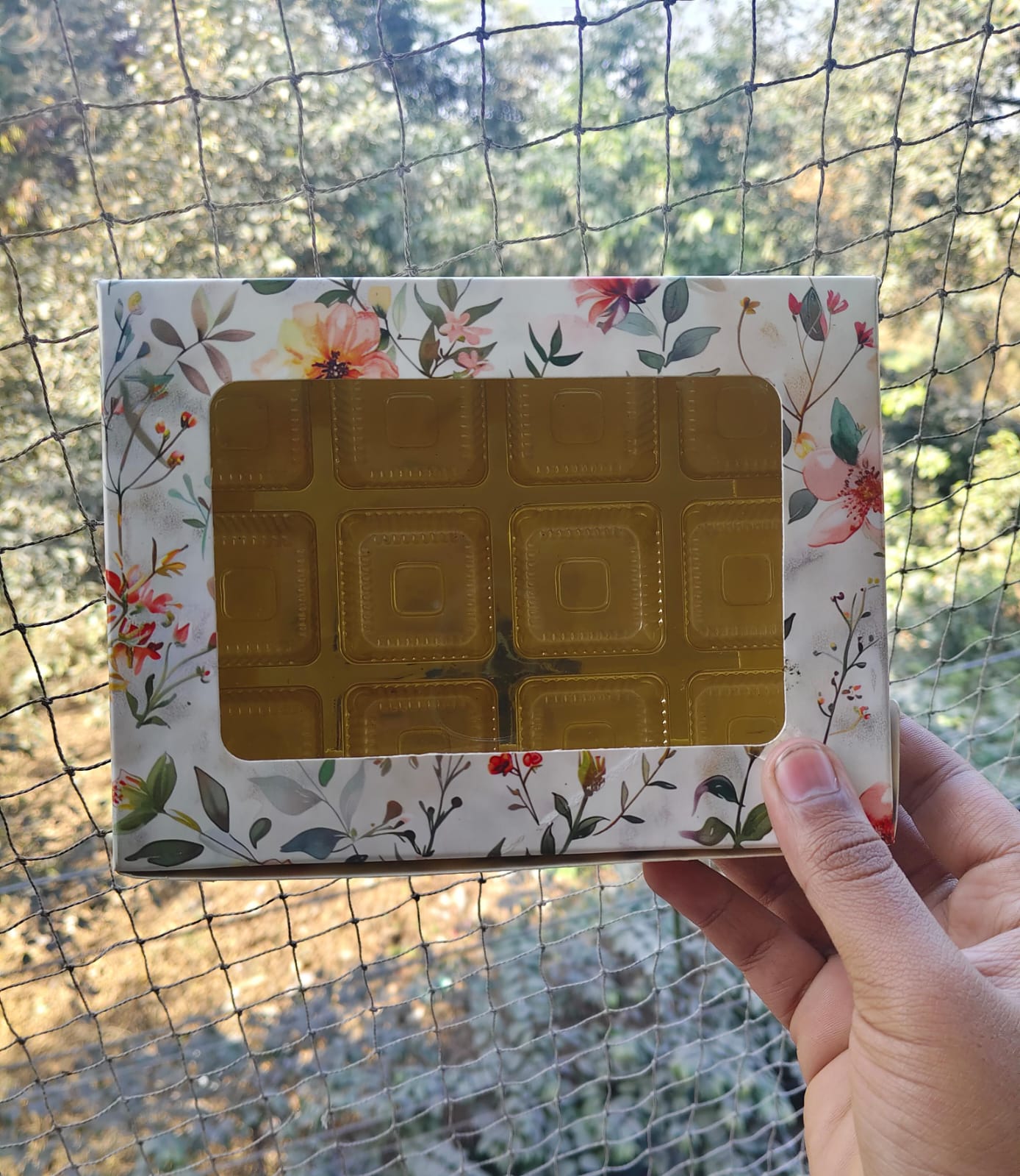 12 Cavity Chocolate Box