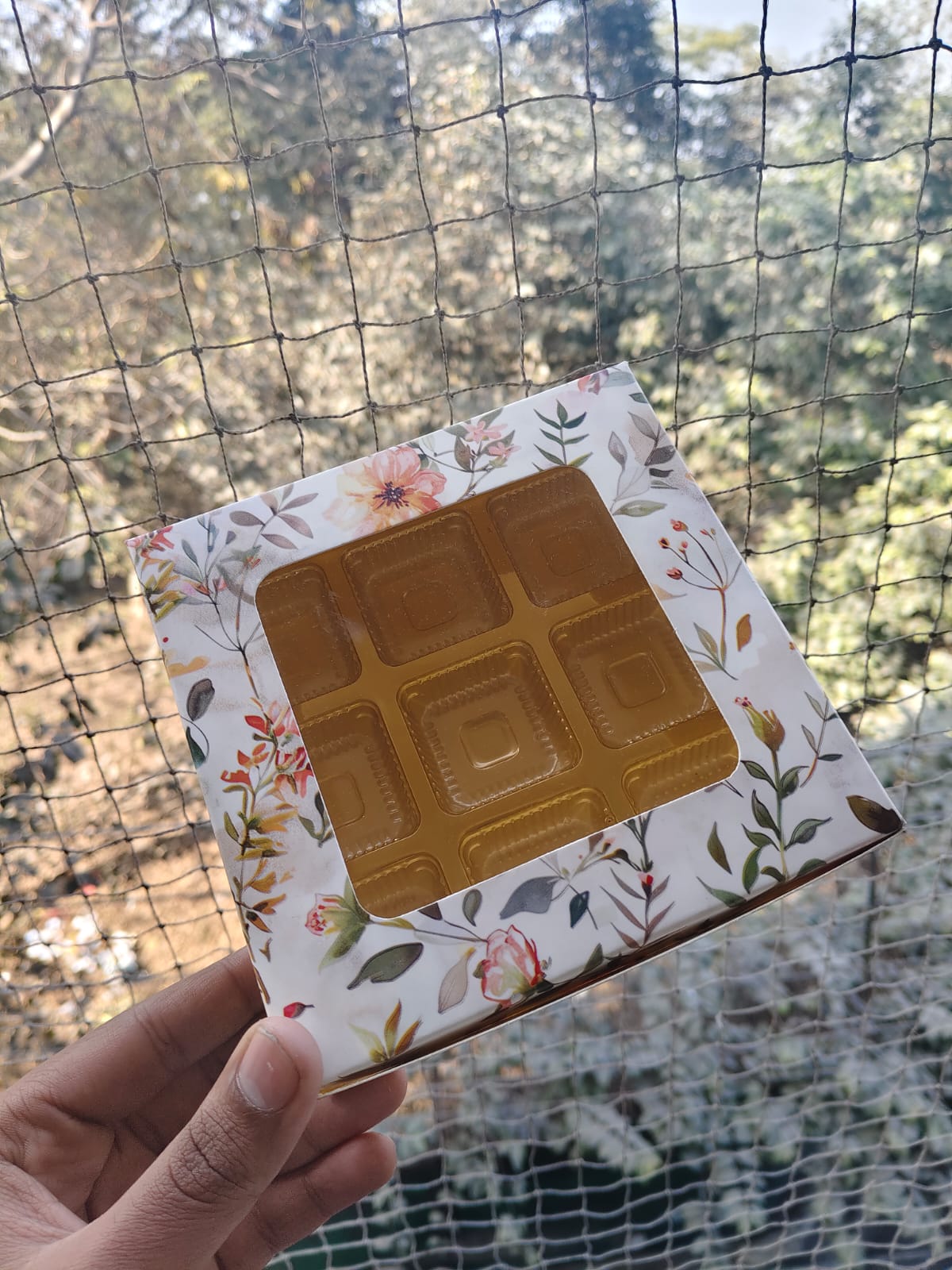 9 Cavity Chocolate Box