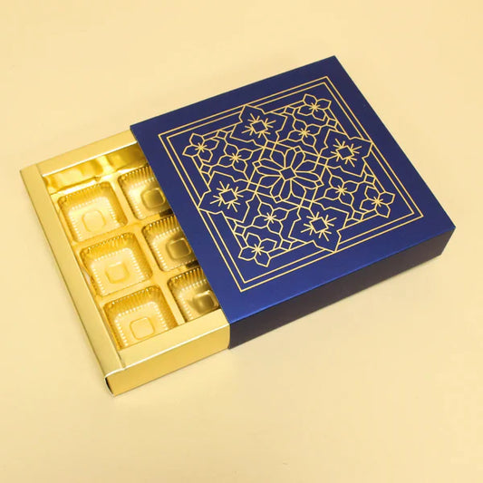 9 Cavity Leaf Chocolate Box