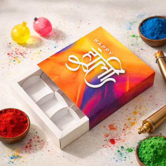 Holi Special 9 Cavity Chocolate Box