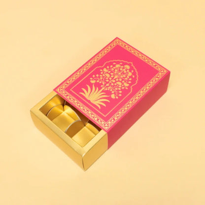 6 Cavity Box | 5.5x4x2 Inches | Chocolate Box | Laddu Box