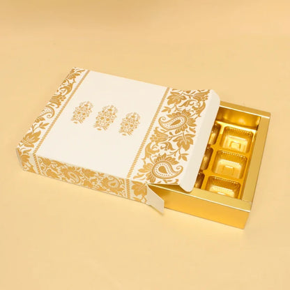 9 Cavity Chocolate Box (6.5x6.5x1.5 Inches)