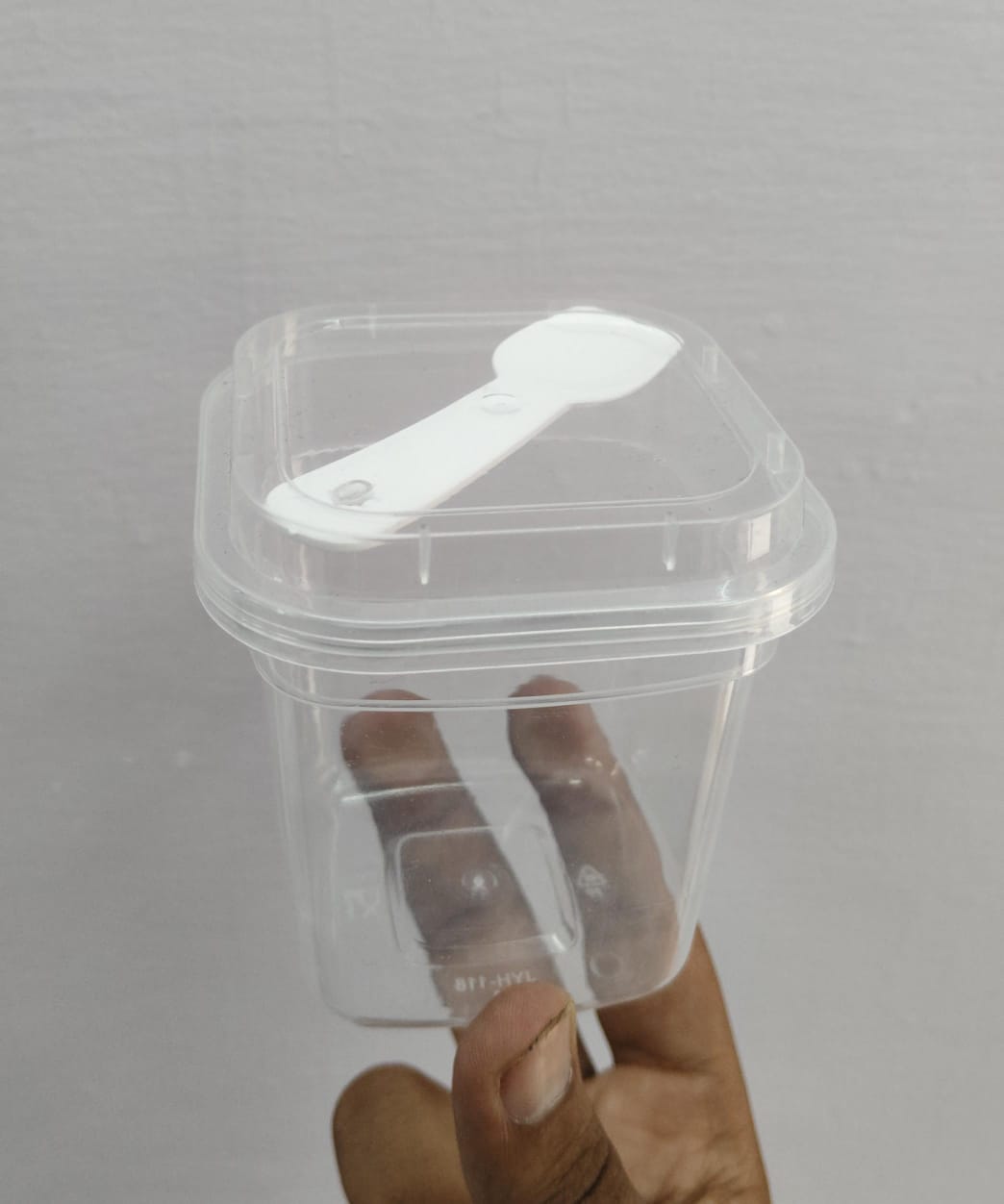 Dessert Container With Spoon