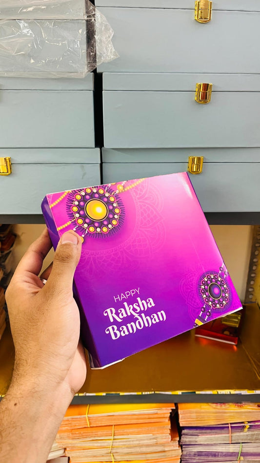 Rakhi Special 9 Cavity Sliding Chocolate Box