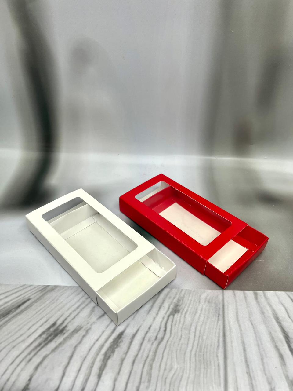 Sliding Bar Box Red color