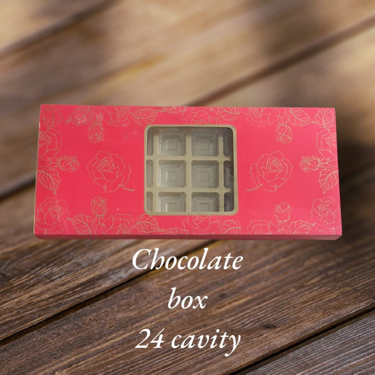 24 Cavity Chocolate Box