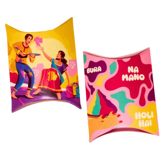 Holi Special Pillow Boxes