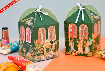 Premium Hamper Box With Velvet Finish