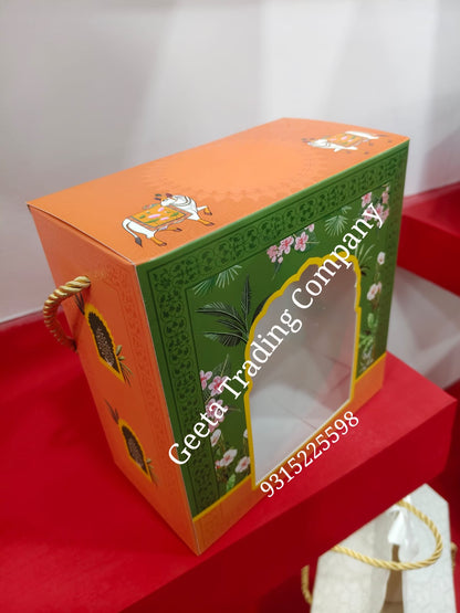 Premium Hamper Box With Spot UV Lamination
