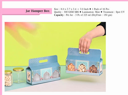Premium Jar Hamper Box With Jars