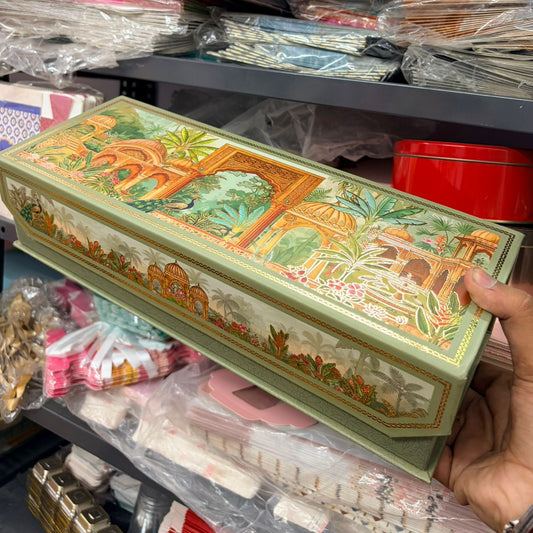 Luxury 3 Jar Box Kappa Board Box With Glass Jars | Dry Fruit Packaging Box | Hamper Box