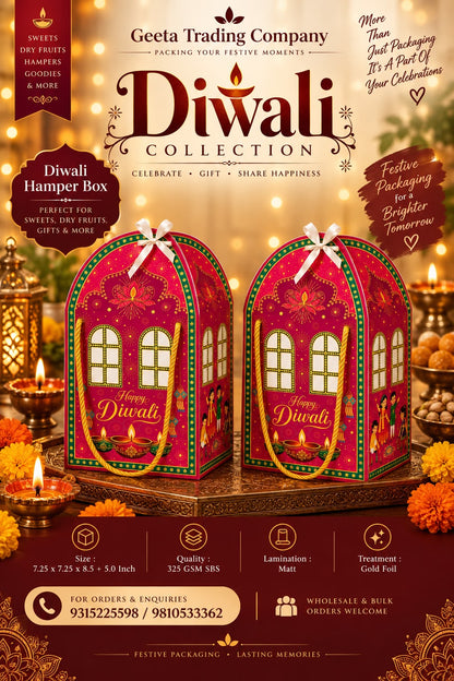 Diwali Special Premium Hamper Packaging Box
