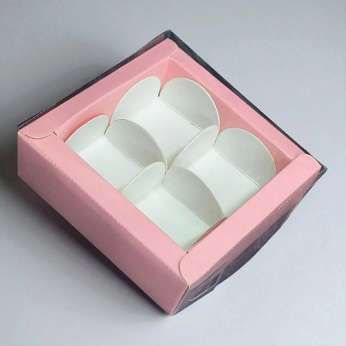 4 Cavity Chocolate Box / Laddu Candle Box / Candle Packaging Box