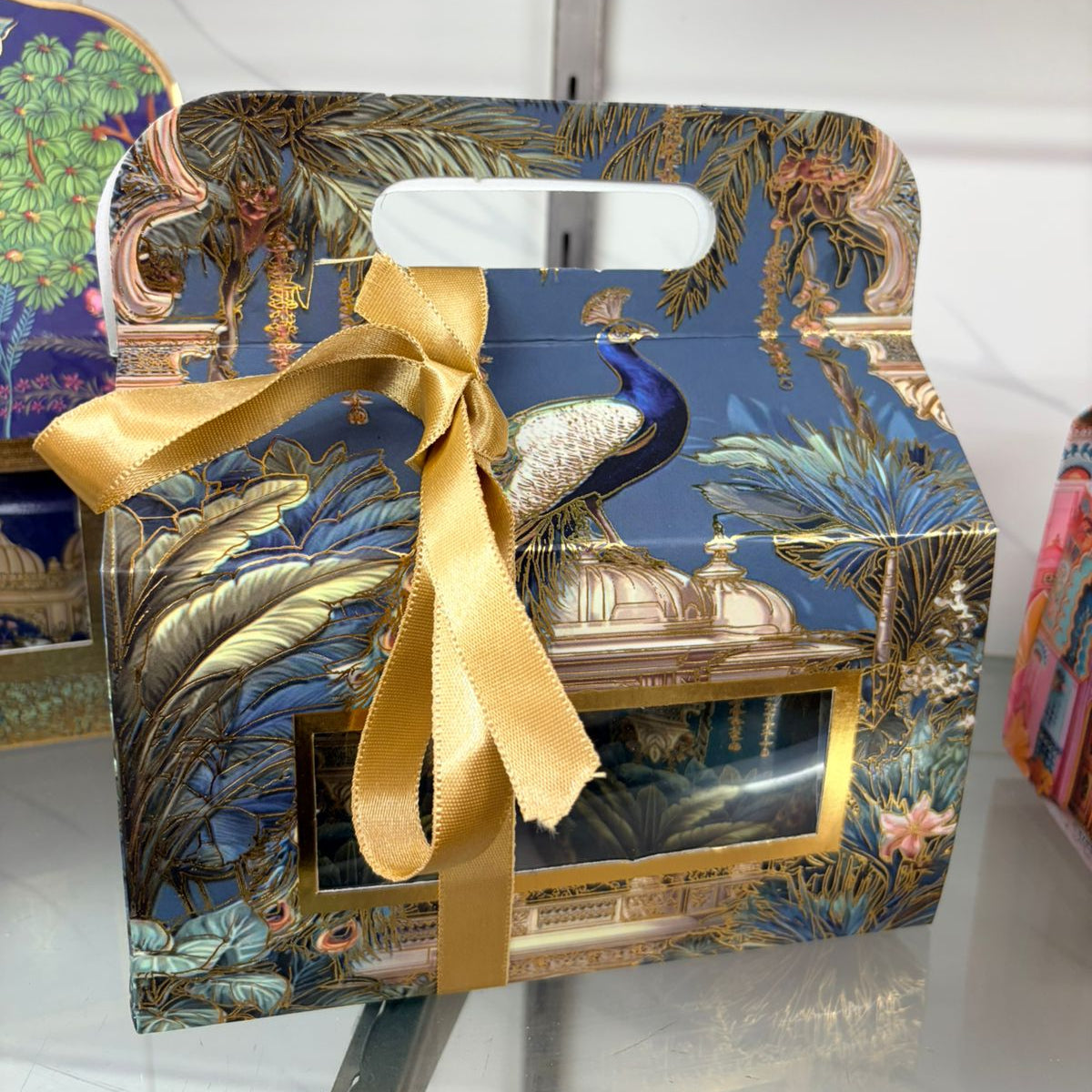 Luxury 2 Jar Box With Tins | Dry Fruit Packaging Box | Hamper Box