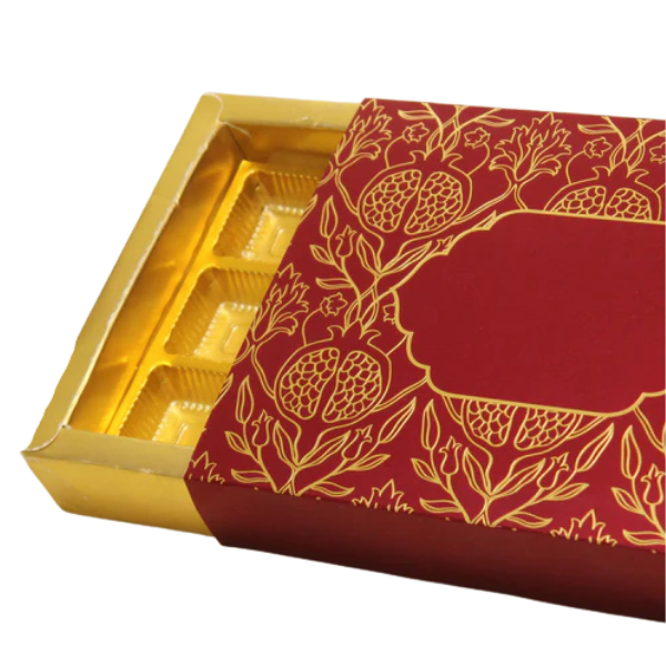 12 Cavity Leaf Chocolate Box