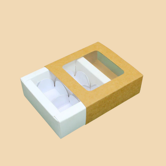 4 Cavity Chocolate Box