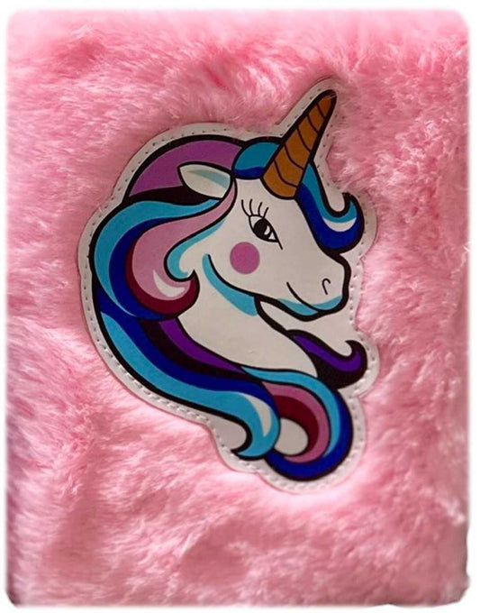 Premium Unicorn Fur Diary, Fur Diary for Return gift