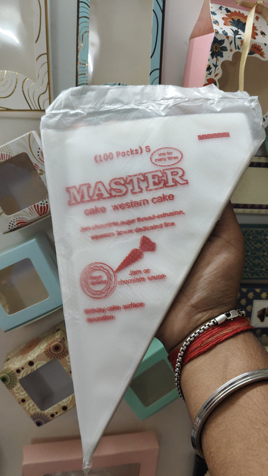 Piping Bags Pack Of 100 Pcs