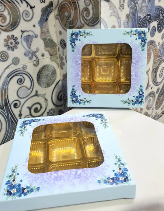 9 Cavity Chocolate Packaging Box