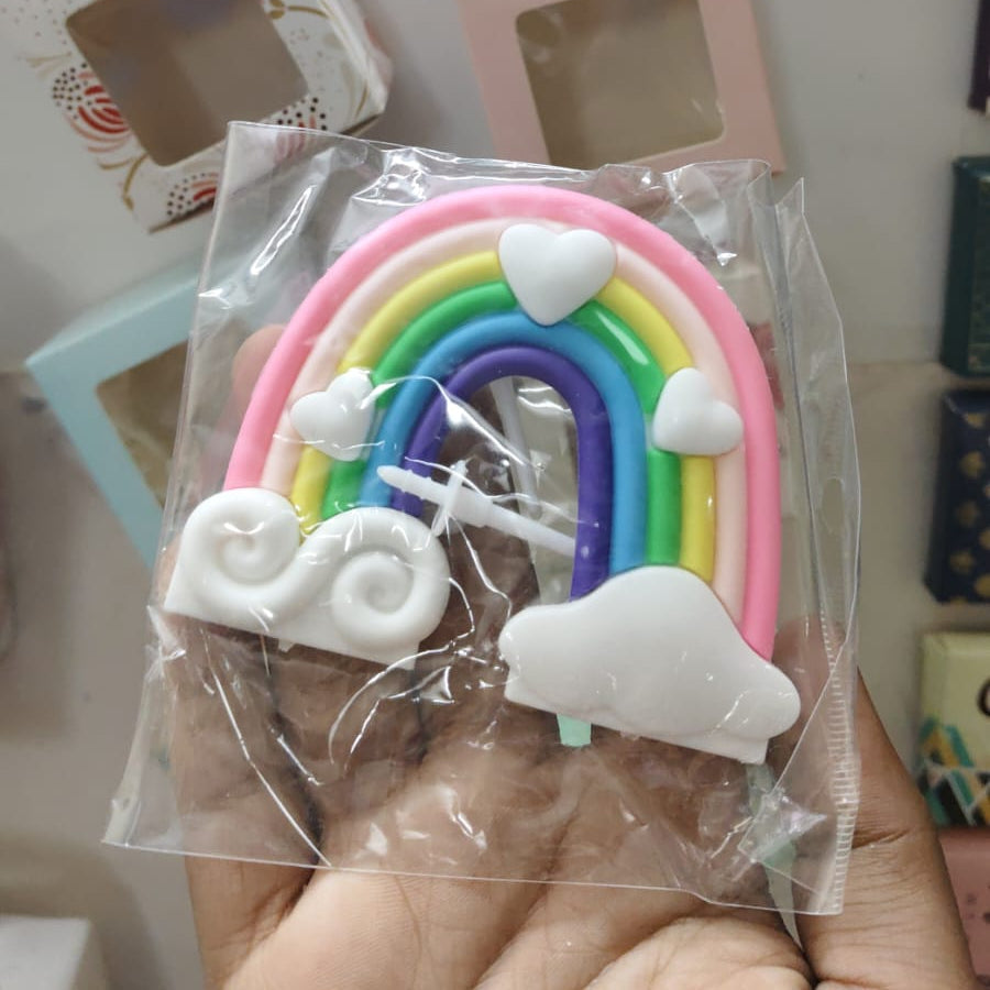 Rainbow Cake Topper