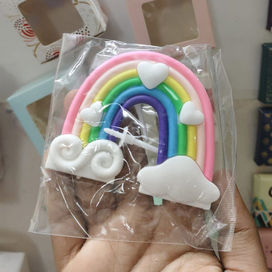 Rainbow Cake Topper