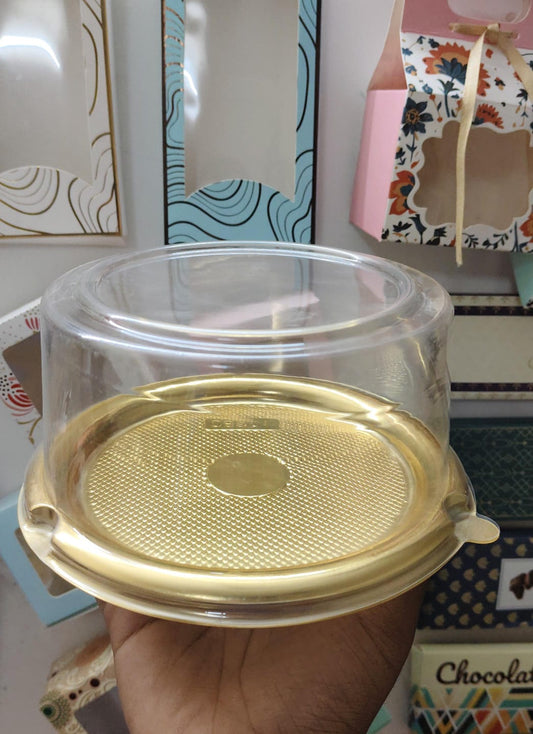 6 Inch Transparent Cake Box