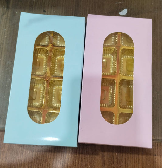 8 Cavity Chocolate Packaging Boxes