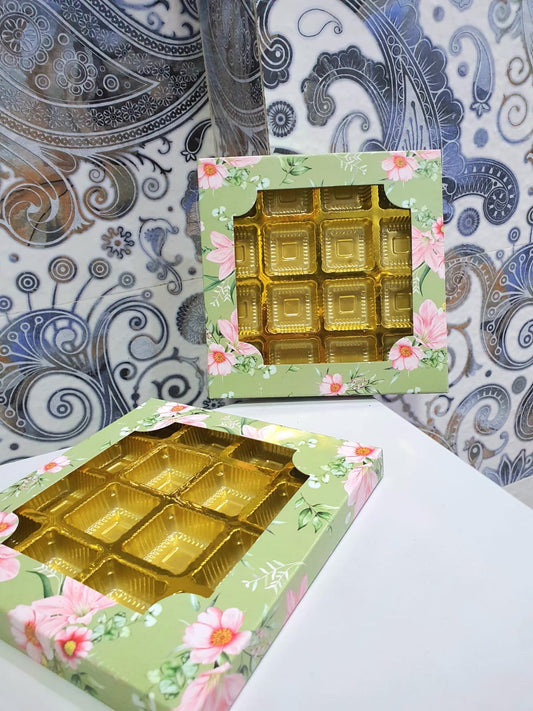 16 Cavity Chocolate Packaging Box