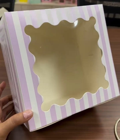 Half Kg Cake Box / 8*8*5 Inches