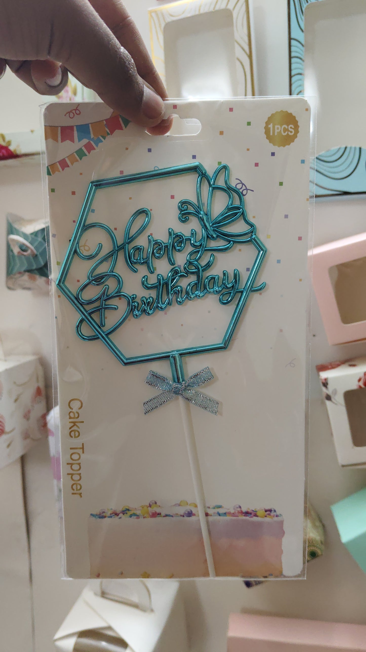 Happy Birthday Cake Topper