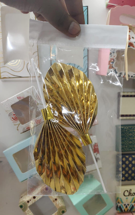 Golden Palm Leaf For Decoration