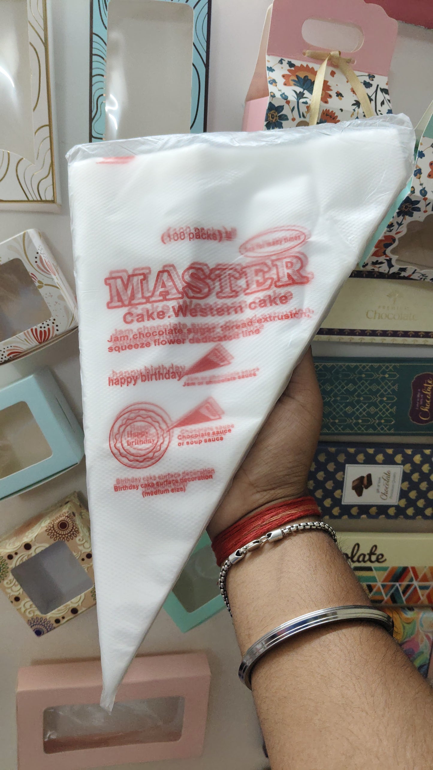 Piping Bags Pack Of 100 Pcs