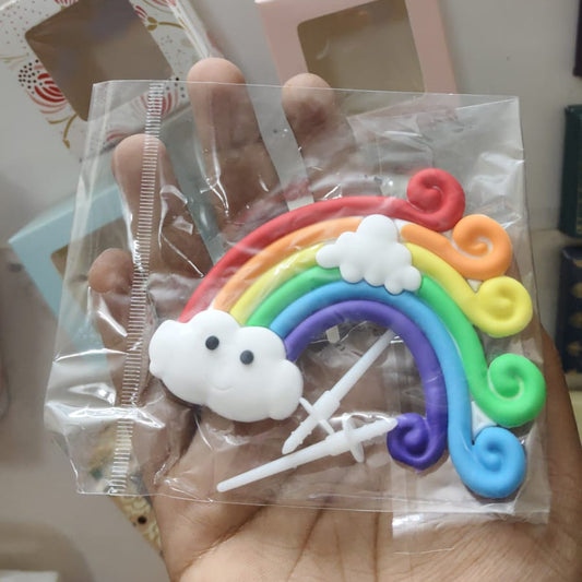 Rainbow Cake Topper